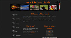 Desktop Screenshot of klein-bild.de